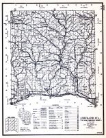 Richland County, Wisconsin State Atlas 1956 Highway Maps
